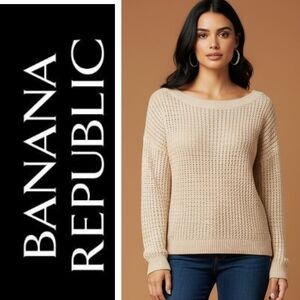 Banana Republic Netted Sweater